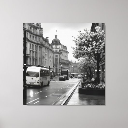 通りエレガントビュー キャンバスプリント (正面)