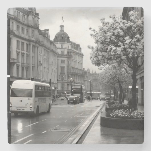 通りエレガントビュー ストーンコースター (正面)