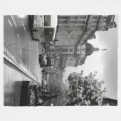 通りエレガントビュー フリースブランケット (正面(横))