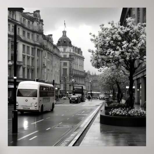 通りエレガントビュー ポスター (正面)