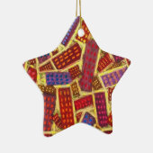 通りオブ金ゴールド天国スターホリデイオーナメント セラミックオーナメント (右)