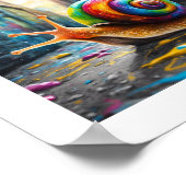 通りカタツムリ ポスター (角)