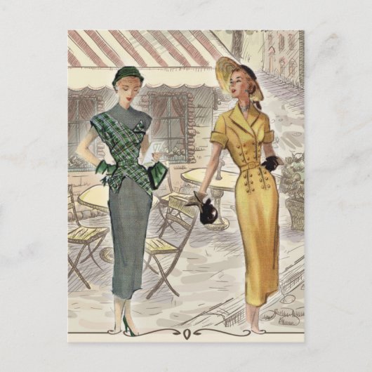 通りカフェ ポストカード (正面)