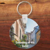通りカラフルインRothenburgオブデアタウバー キーホルダー (裏面)