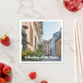 通りカラフルインRothenburgオブデアタウバー スタンダードカクテルナプキン (インサイチュ)