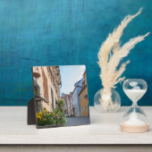 通りカラフルインRothenburgオブデアタウバー フォトプラーク (インサイチュ)