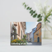 通りカラフルインRothenburgオブデアタウバー ポストカード (スタンド正面)