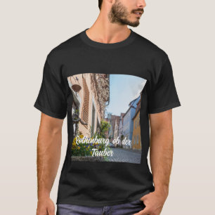通りカラフルインRothenburgオブデアタウバー Tシャツ