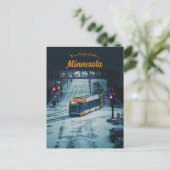 通りカーインセントポールミネソタ ポストカード (スタンド正面)