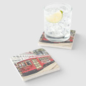 通りカー、通りカーコースター、ニューオーリンズ、 ストーンコースター (横)