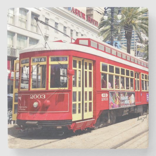 通りカー、通りカーコースター、ニューオーリンズ、 ストーンコースター (正面)