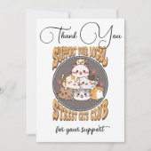 通りキャッツクラカスタムブサンキューカード シーズンカード (正面)