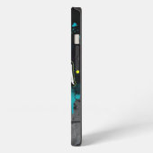 通りグラフィティカオス iPhoneケース (左側面)