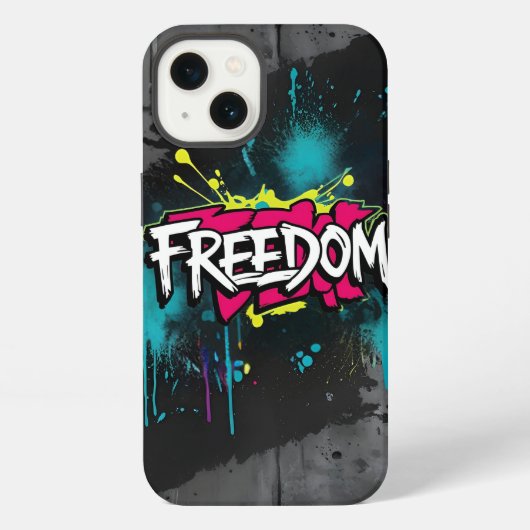 通りグラフィティカオス iPhoneケース (裏面)