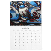 通りグラフィティ2025 カレンダー (3月 2026)