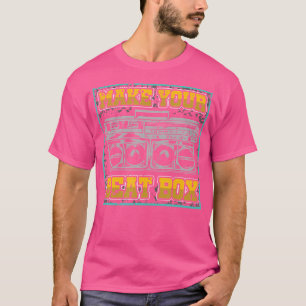 通りゲラップのットアクールートビートボクサーヒップホップビートボ Tシャツ