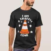 通りコーンの衣装 | I Am A Traffic Cone Lazy Hal Tシャツ (正面)