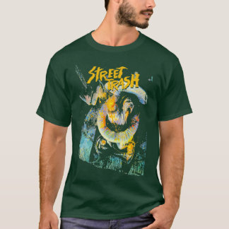 通りゴミ80年代カルトクラシックホラー映画 Tシャツ