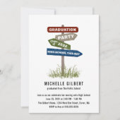 通りサイン第8級等級パーティー 招待状 (正面)