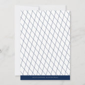 通りサイン第8級等級パーティー 招待状 (裏面)