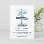 通りサイン8等勾配パーティの招待状 招待状 (スタンド正面)