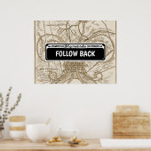 通りサイン、ニューオーリンズ、編集文字、ポスター ポスター (キッチン)