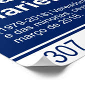 通りサイン – マリエルフランコ ポスター (角)