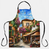 通りシイタリアンーンEphemeraデザインシリーズ1 エプロン (正面)