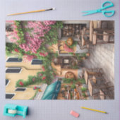 通りシイタリアンーンEphemeraデザインシリーズ2 薄葉紙 (クラフト)