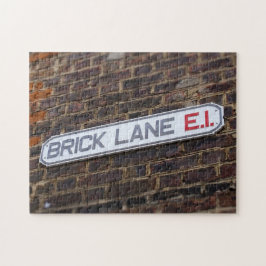 通りシンボルや象徴のロンドンBrick Lane - 11x14 -252 pc ジグソーパズル