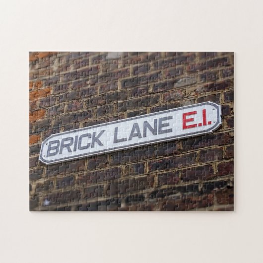 通りシンボルや象徴のロンドンBrick Lane - 11x14 -252 pc ジグソーパズル (横)
