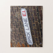 通りシンボルや象徴のロンドンBrick Lane - 11x14 -252 pc ジグソーパズル (縦)