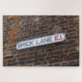 通りシンボルや象徴のロンドンBrick Lane - 20x30 -1014 pc ジグソーパズル