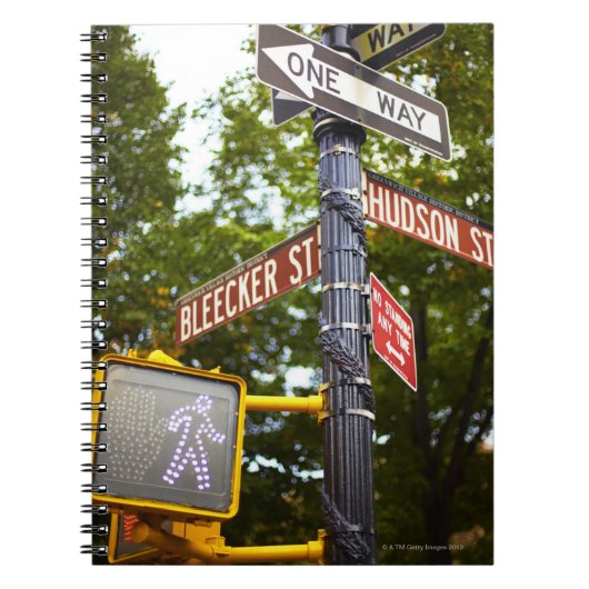 通りシンボルや象徴2 ノートブック (正面)