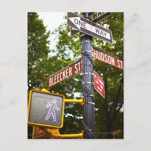 通りシンボルや象徴2 ポストカード (正面)