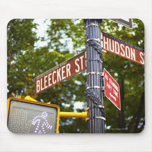 通りシンボルや象徴2 マウスパッド (正面)