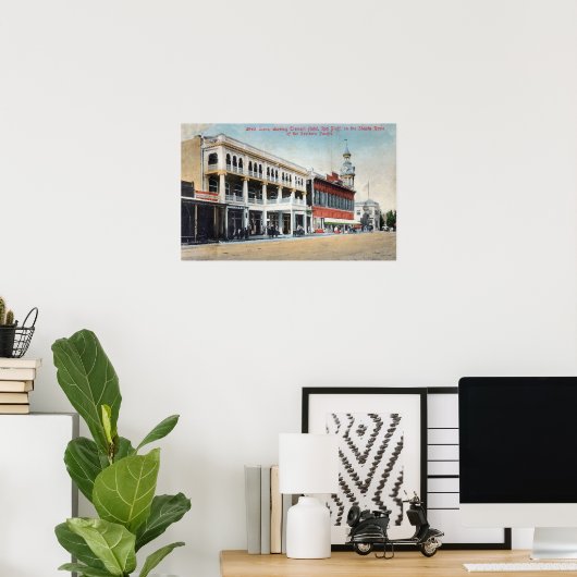 通りシーンショーイングザトレモントホテル ポスター (ホームオフィス)