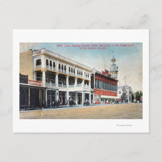 通りシーンショーイングザトレモントホテル ポストカード (正面)