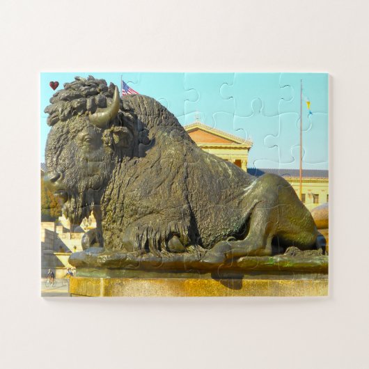 通りシーンフィラデルフィア ジグソーパズル (横)