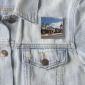 通りシーン歴史的なソルヴァンから、 'デンマーク語 缶バッジ (インサイチュ)