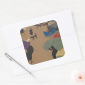 通りシーン スクエアシール (封筒)