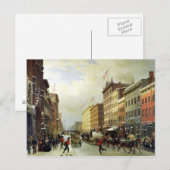 通りシーン（ニューヨーク） ポストカード (正面/裏面)