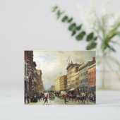 通りシーン（ニューヨーク） ポストカード (スタンド正面)