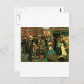 通りシーン、ヘスター通り、ニューヨークC. 1905 ポストカード (正面/裏面)