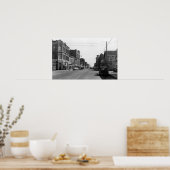 通りシーン、ポートタウンゼント、WA写真 ポスター (キッチン)