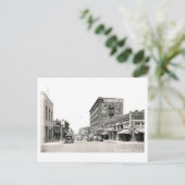 通りシーン、ユーレカ、カリフォルニアヴィンテージ ポストカード (スタンド正面)