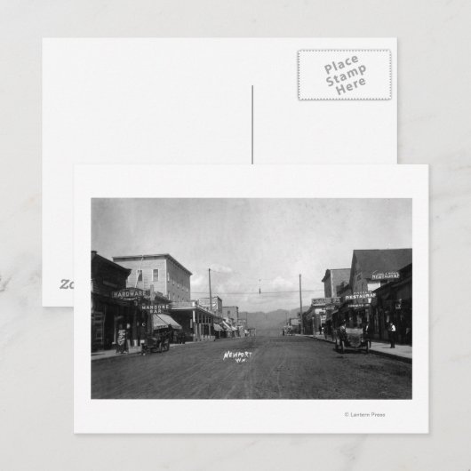 通りシーン# 2 ポストカード (正面/裏面)