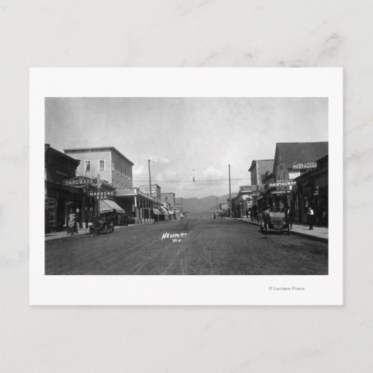 通りシーン# 2 ポストカード (正面)