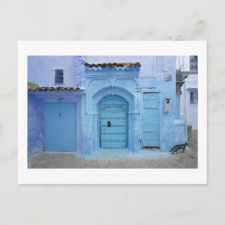 通りシーンChefchaouen （モロッコ） ポストカード