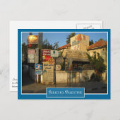 通りシーンinエリコ,パレスチナ ポストカード (正面/裏面)